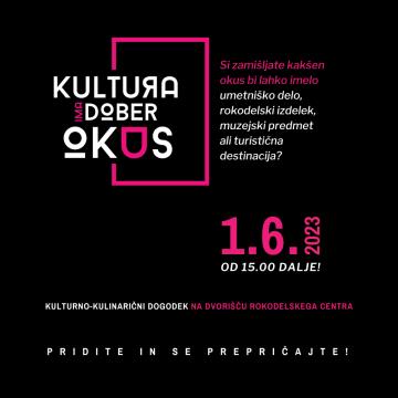 Kultura ima dober okus 2023